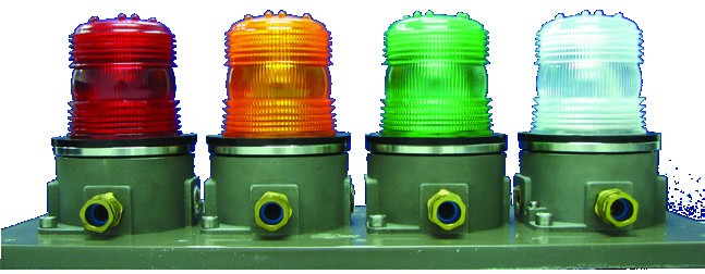 Industrial signalling equipment